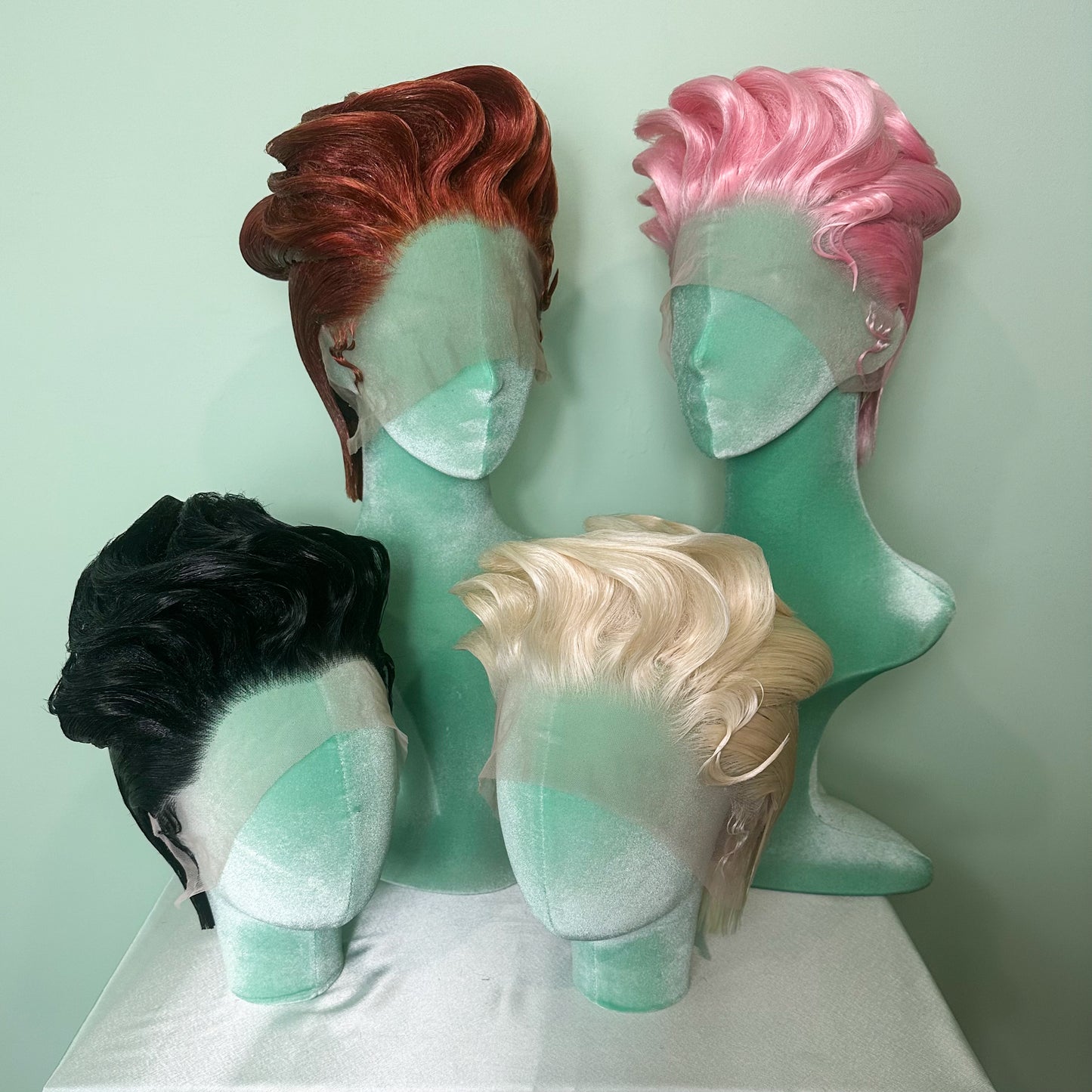 SCULPTED PULLED BACK (made to order)