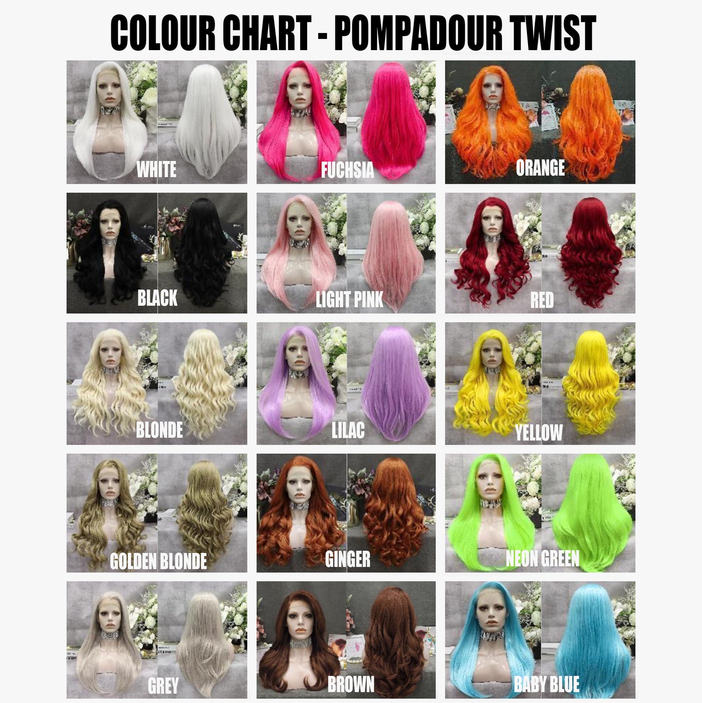 POMPADOUR TWIST (made to order)