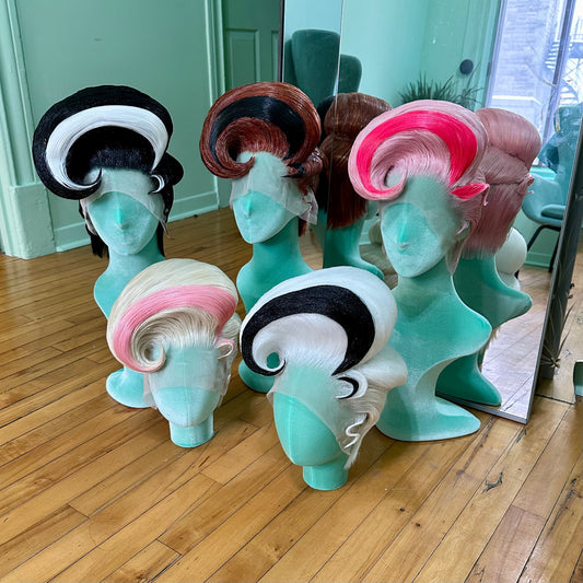 POMPADOUR TWIST (made to order)